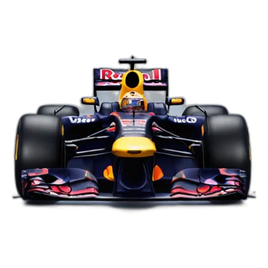 Red bull f1 car sticker