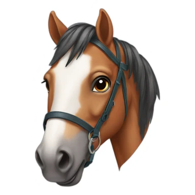 Love horse sticker