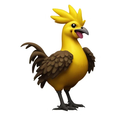 Fat Chocobo sticker