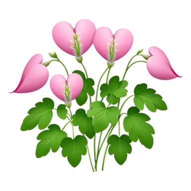 Dicentra spectabilis sticker