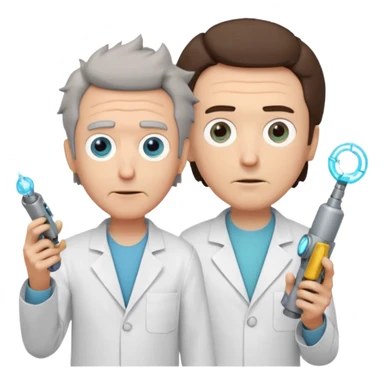 Rick y morty sticker