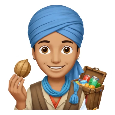 Desert Trader, with trading items sticker