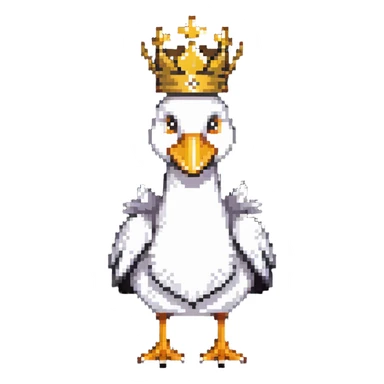 goose king sticker