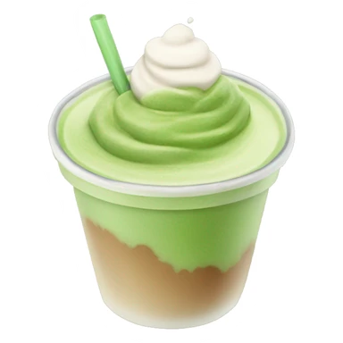 Ice Matcha latte sticker