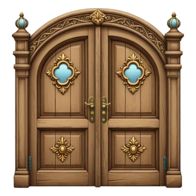 vintage door sticker