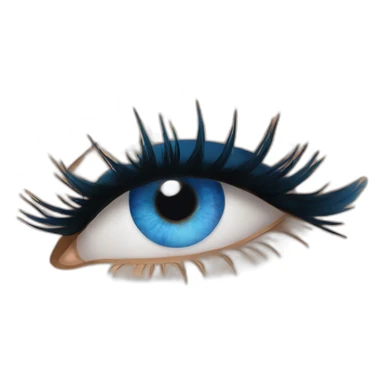 XLASH cosmetics eye lash serum blue sticker