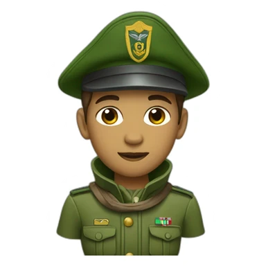 Scout regiment wears forest-green clothes sticker