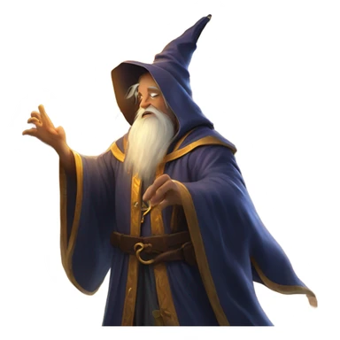 wizard lightning on a large clock sticker