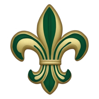 fleur de lis scout sticker