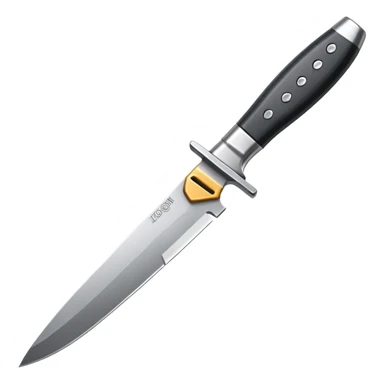 knife pointing  sticker