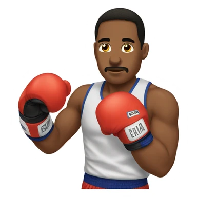 boxeador amateur sticker