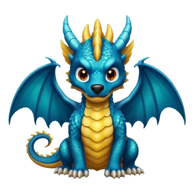 Dog dragon ￼ sticker