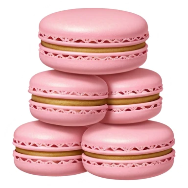 Light pink Macarons sticker