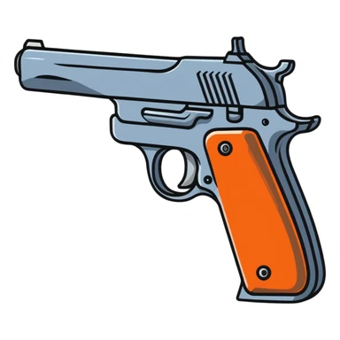 pistol sticker