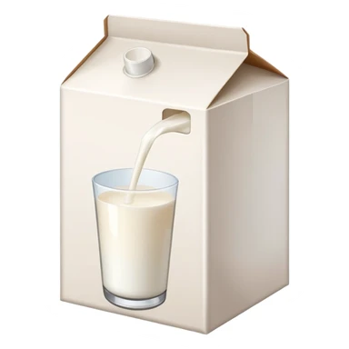 a box of Milk sticker