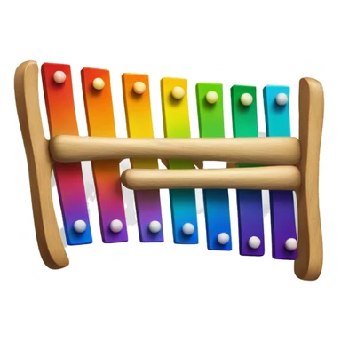 rainbow Xylophone sticker