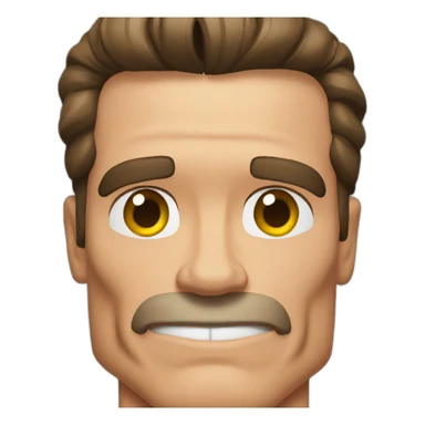 Arnold Schwarzenegger muscle sticker