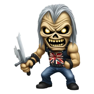 Iron Maiden from Killers album  sticker