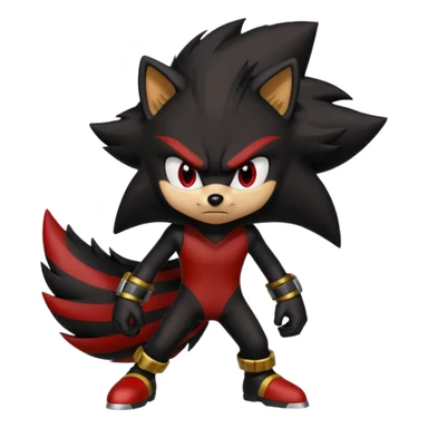 Sonic 3 deki Shadow sticker