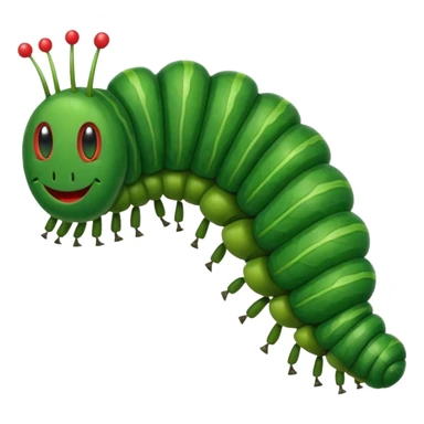 Hungry catapillar sticker