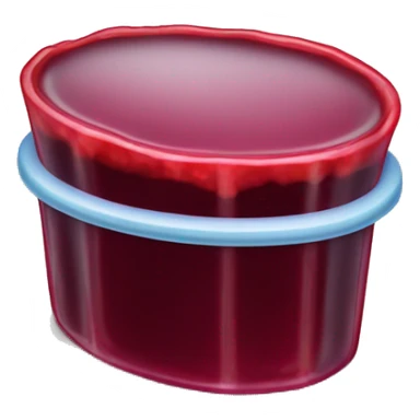 Cranberry Jell-O sticker