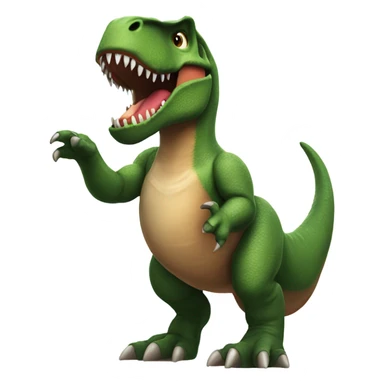 T-rex navideño  sticker