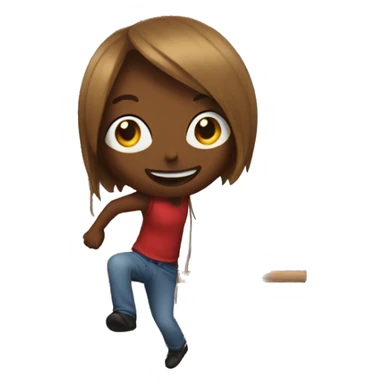 being dragged onto stage sticker