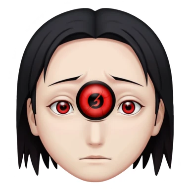 Itachi Mangekyou sharingaan sticker
