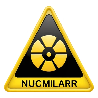 nuclear warning sticker