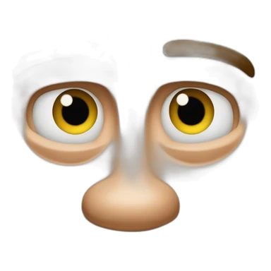 arnold schwarzenegger with protuberant eyes like in total recall movie sticker