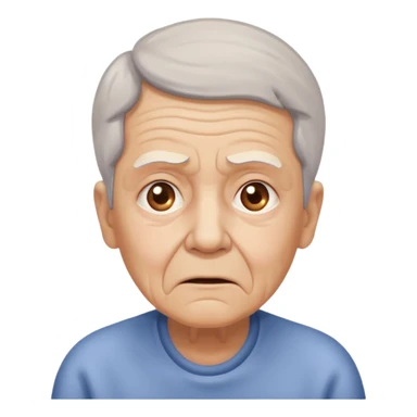 idoso confuso alzheimer sticker