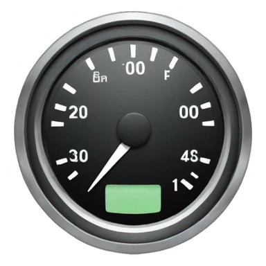 Speed dashboard sticker