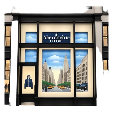 Abercrombie & Fitch in Midtown sticker