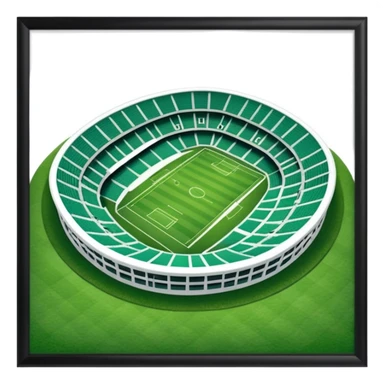 Rugby stadium  sticker