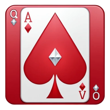 playing card sticker