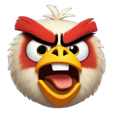 happy angry birds sticker