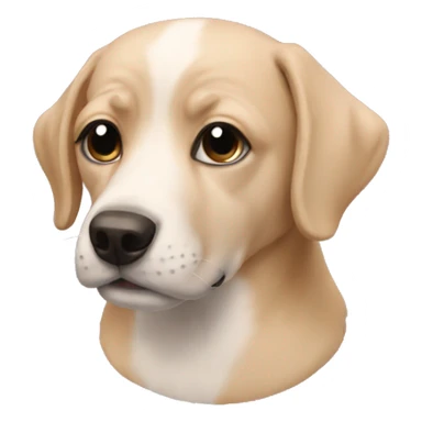 Aesthetic dog sticker