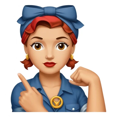rosie the riveter sticker