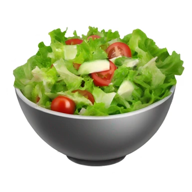 Bowl of ionised salad sticker
