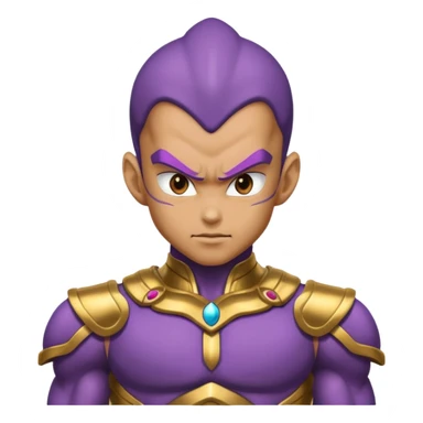 Black frieza sticker