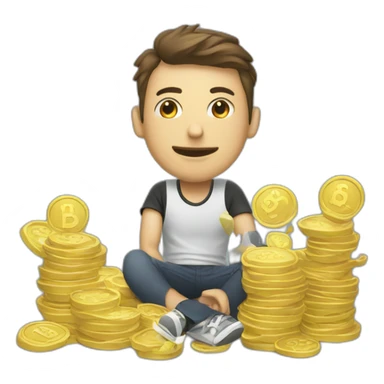 tech-bro-losing-money-over-AI-pivot sticker