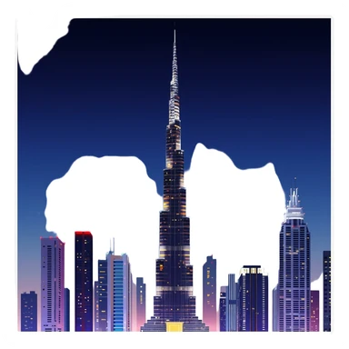 Burj Khalifa sticker