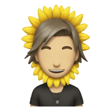 Takashi marukami sun flower sticker