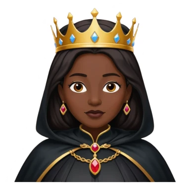 black Cape Queen elder sticker
