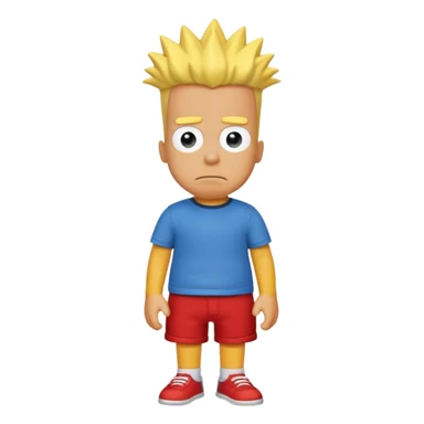 Bart simpson sticker