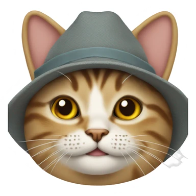 Cats with hat sticker