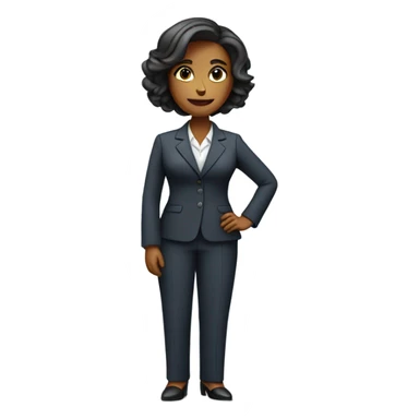 female politician sticker