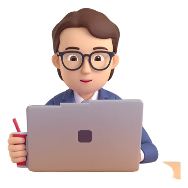 everyday routine of an online english teacher sticker