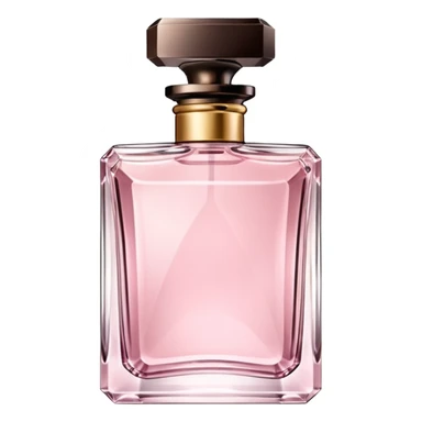 light pink luxury perfume, iPhone style sticker