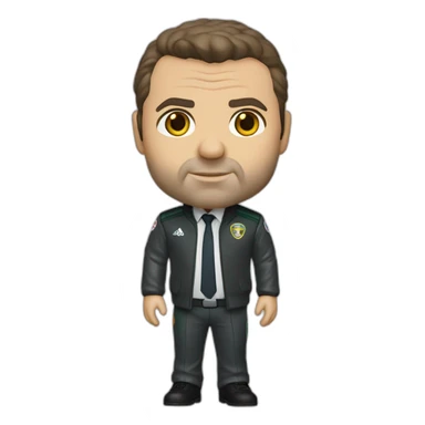 ange postecoglou funko sticker